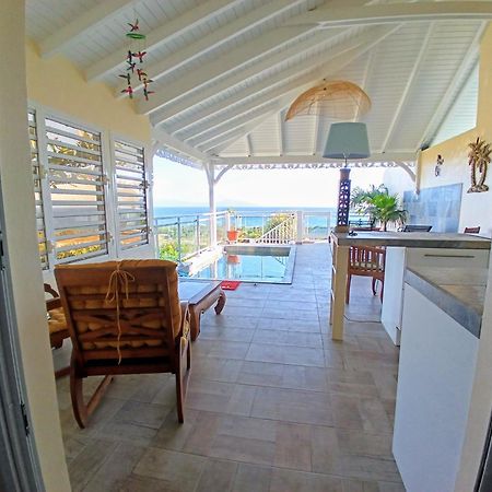 Aux Colibris Amoureux : Loft De Standing Avec Vue Mer Grand-Bourg Kültér fotó